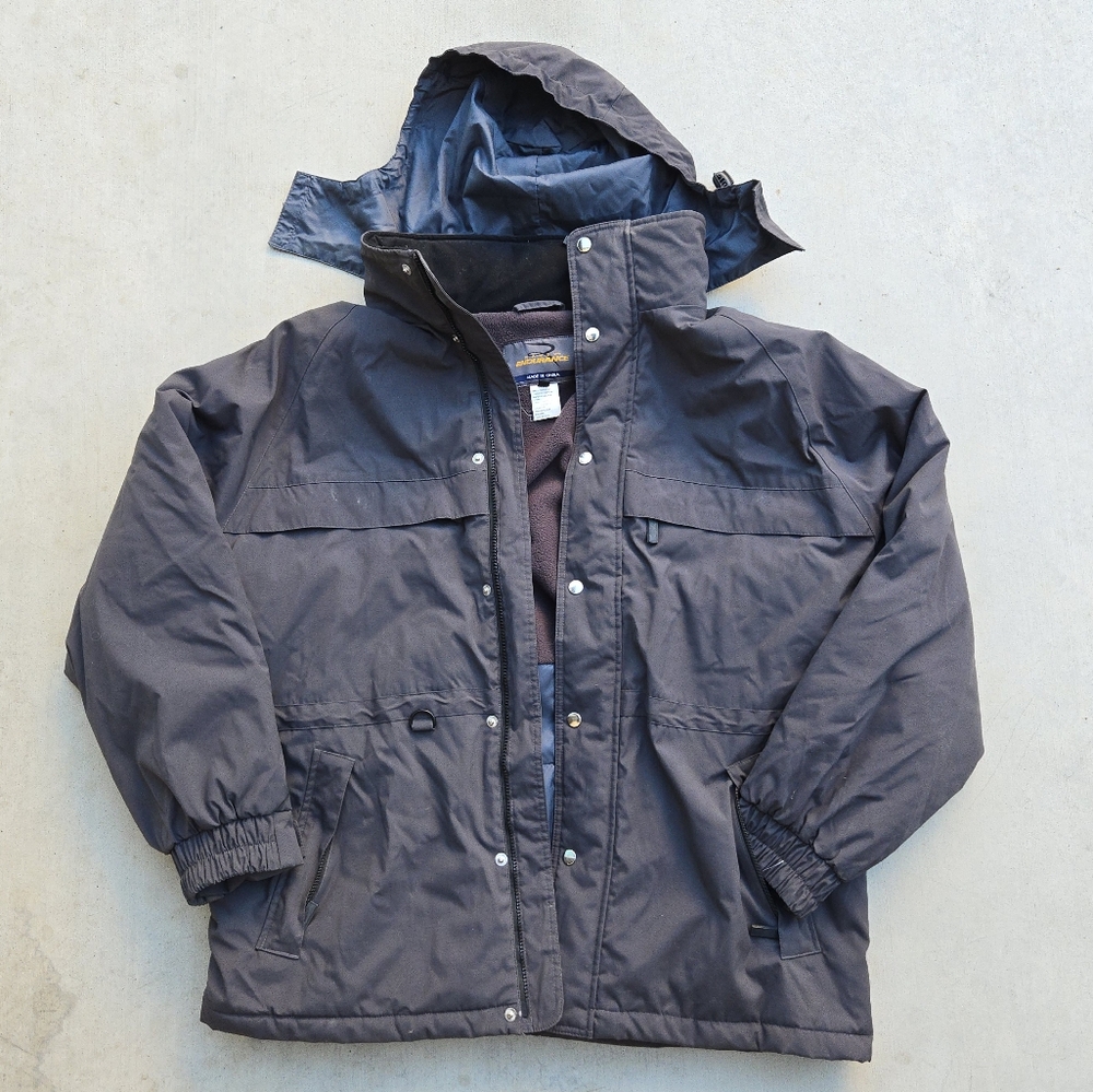 Rawik Endurance vintage grey windbreaker performance jacket size L